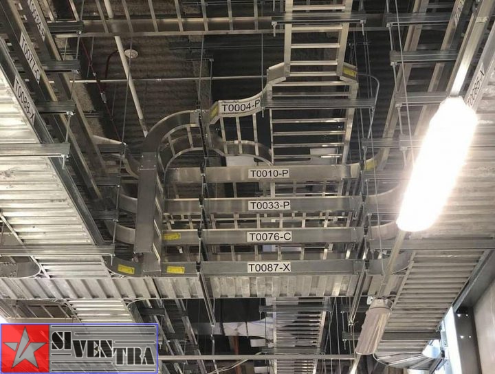 Cable tray model