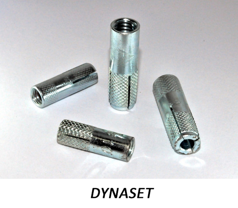 Jual mur baut surabaya | dynabolt, hexa ss304, baut roofing 6 Dynaset drop in anchor untuk plat beton