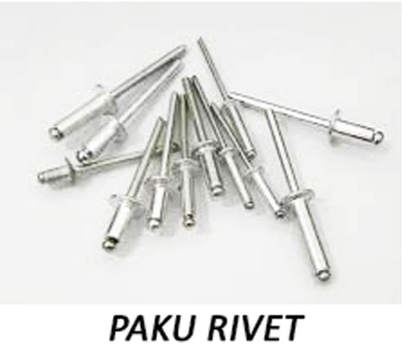Jual mur baut surabaya | dynabolt, hexa ss304, baut roofing 8 Paku rivet blind rivet aluminium berbagai ukuran