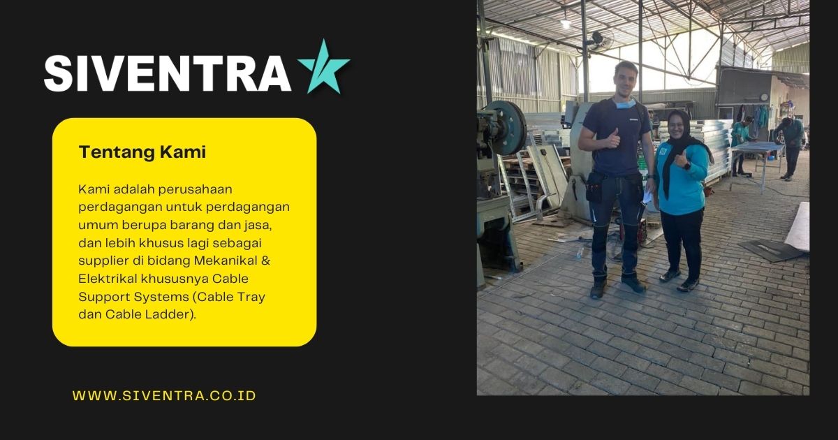 Supplier cable tray dan supplier cable ladder