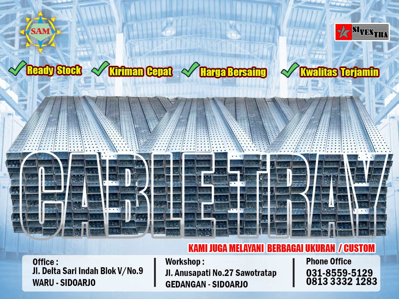 Tray kabel