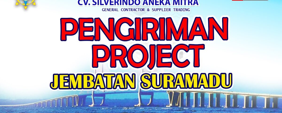 Pengiriman cable ladder jembatan suramadu