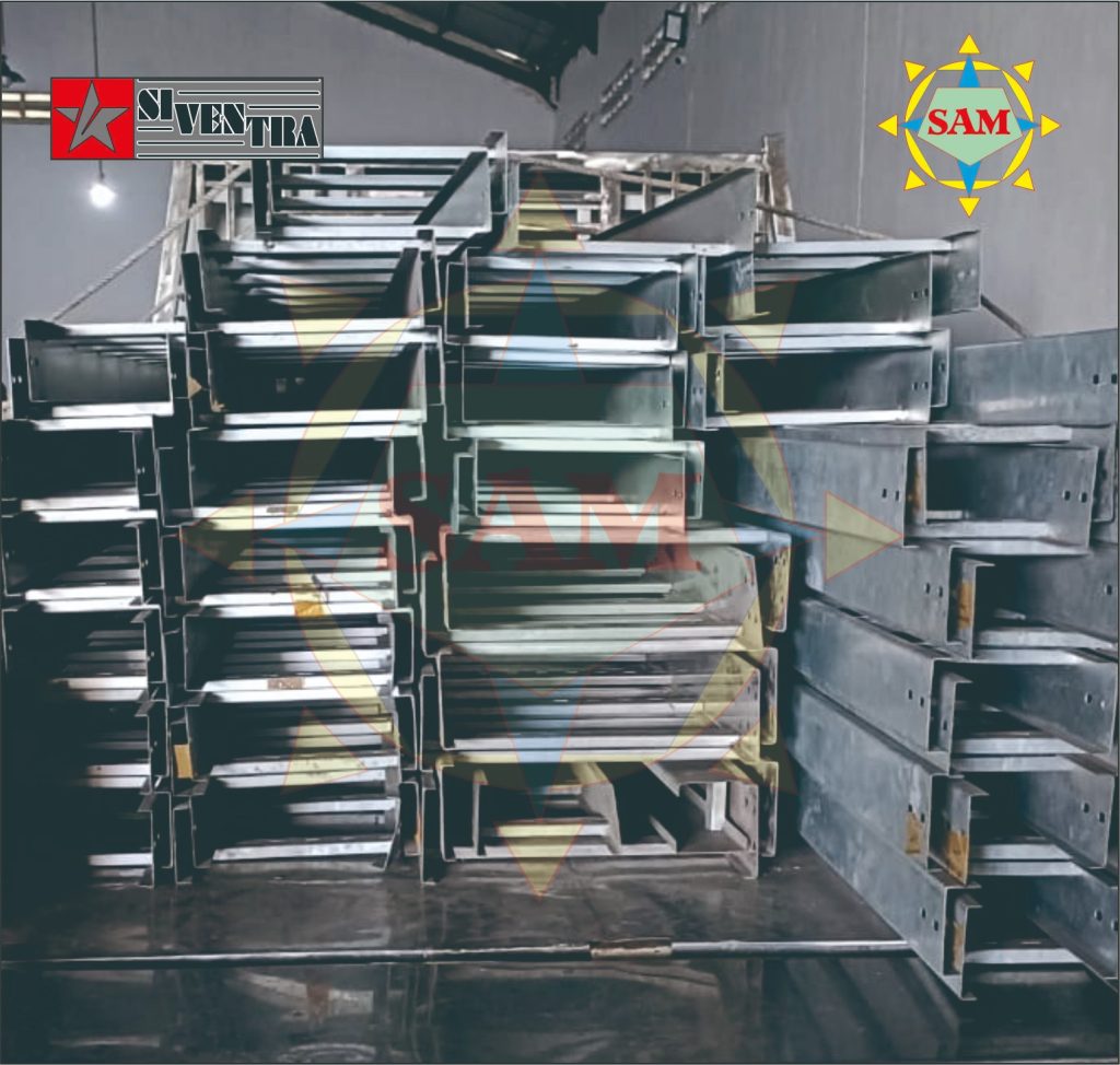 Proyek cable tray, ladder & box panel industri — cv. Silverindo aneka mitra (siventra) 5 Proyek cable tray ladder box panel industri 2